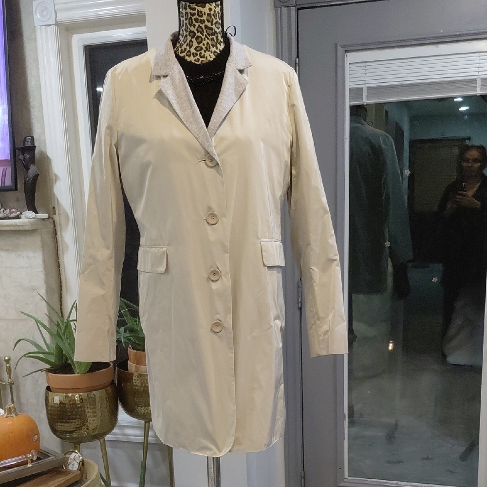 Peserico Beige Blazer Jacket